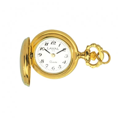 Laval Gold-plated Pendant Fob Watch 755012