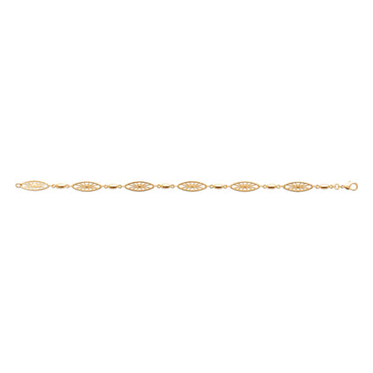 Amèlie 18ct Gold-Plated  Filigree Bracelet 82222919