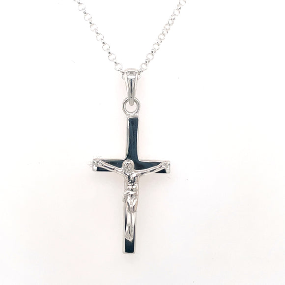 Sterling Silver Solid Crucifix 832