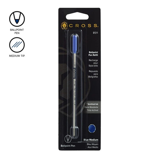 Cross Ballpoint Pen Refill - Blue Medium 8511