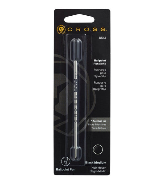 Cross Ballpoint Pen Refill - Black Medium AT8513