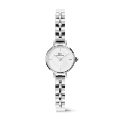 Daniel Wellington Petite Mini Arch 3-link White Silver DW00100853
