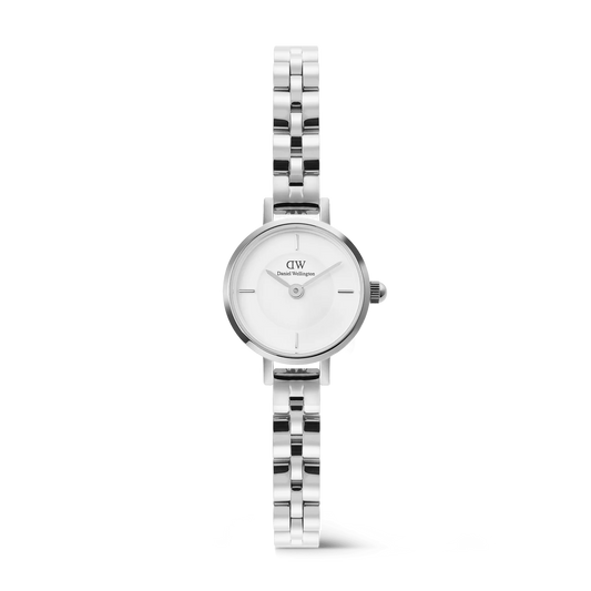Daniel Wellington Petite Mini Arch 3-link White Silver DW00100853