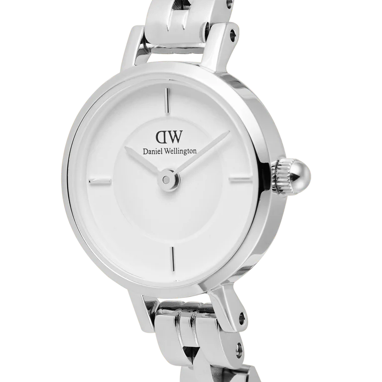 Daniel Wellington Petite Mini Arch 3-link White Silver DW00100853