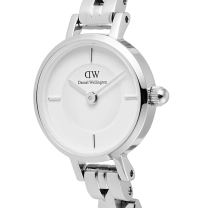 Daniel Wellington Petite Mini Arch 3-link White Silver DW00100853