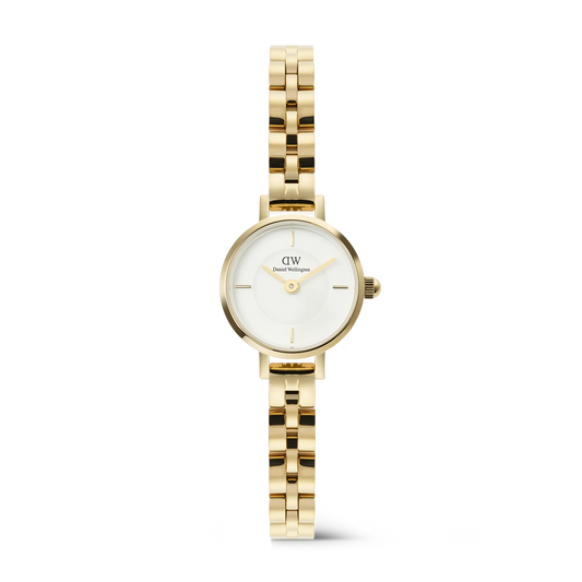 Daniel Wellington Petite Mini Arch 3-link White Gold DW00100855