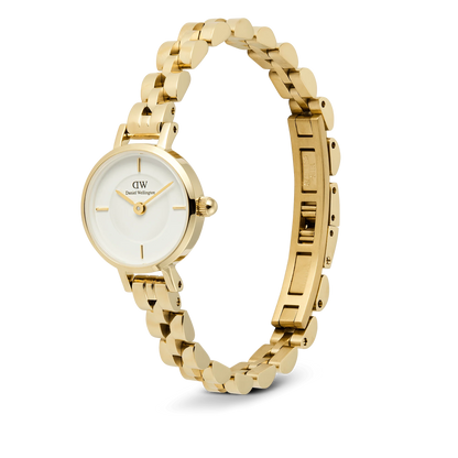 Daniel Wellington Petite Mini Arch 3-link White Gold DW00100855