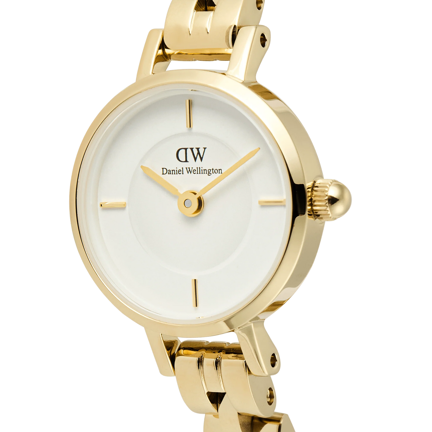 Daniel Wellington Petite Mini Arch 3-link White Gold DW00100855