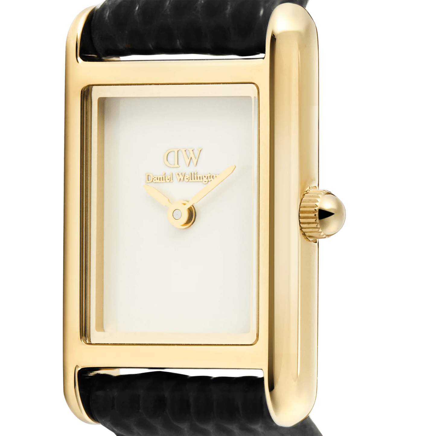 Daniel Wellington Bound Mini Black Lizard Gold DW00100903