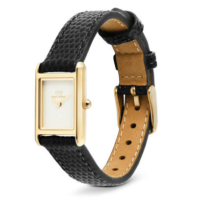 Daniel Wellington Bound Mini Black Lizard Gold DW00100903