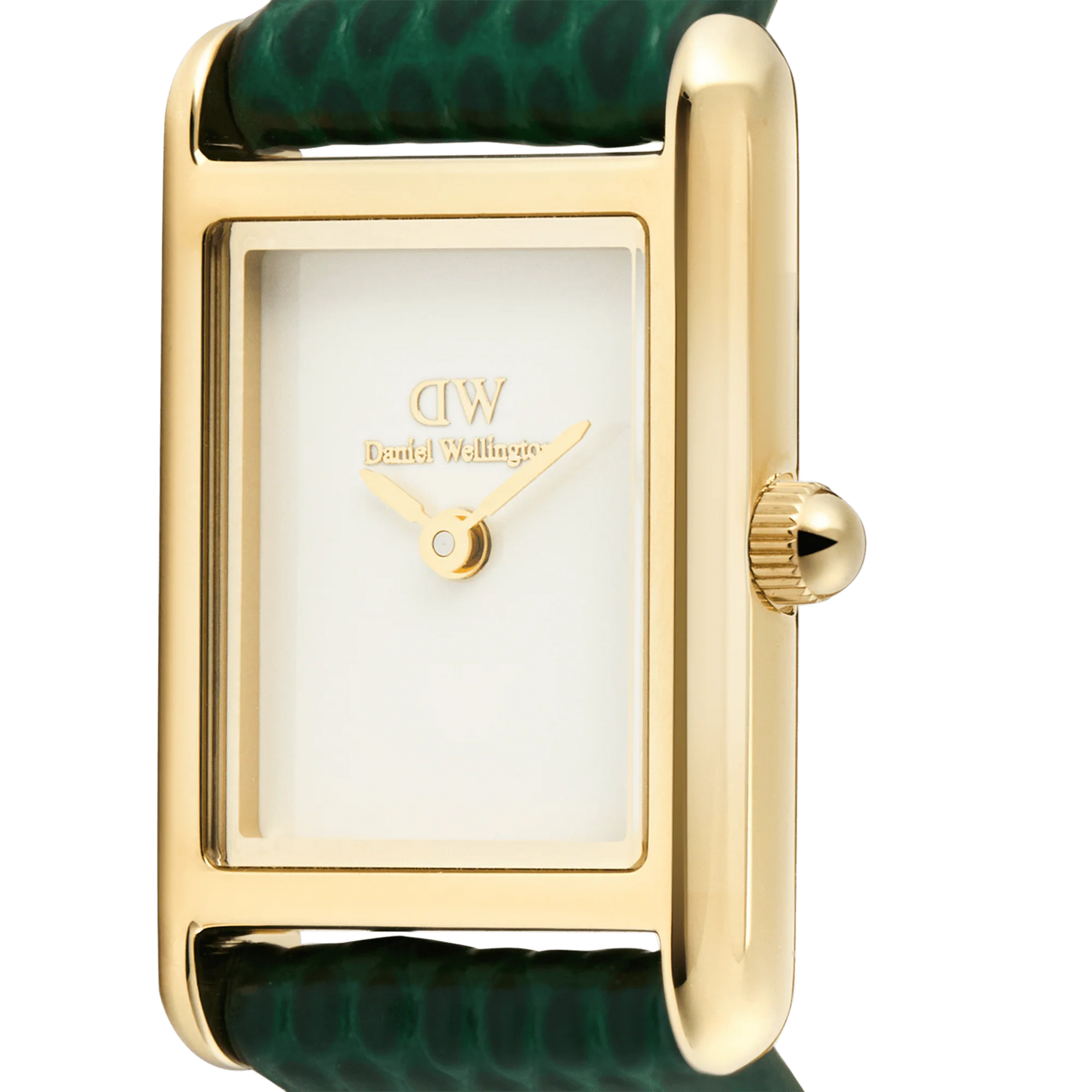 Daniel Wellington Bound Mini Green Lizard Gold DW00100906