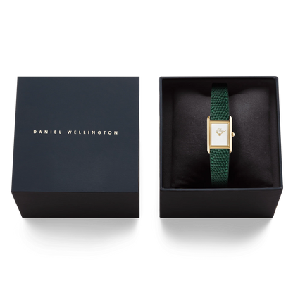 Daniel Wellington Bound Mini Green Lizard Gold DW00100906