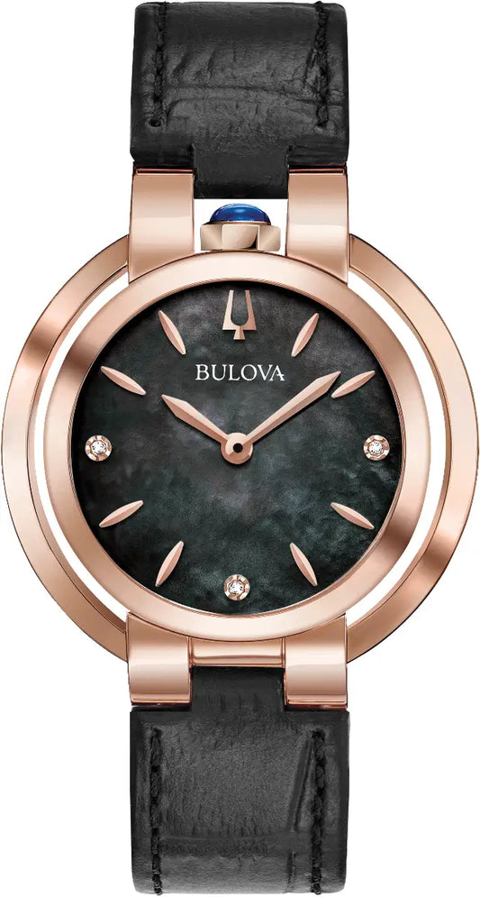 Bulova Women's Rubaiyat Rose Gold Watch 97P139