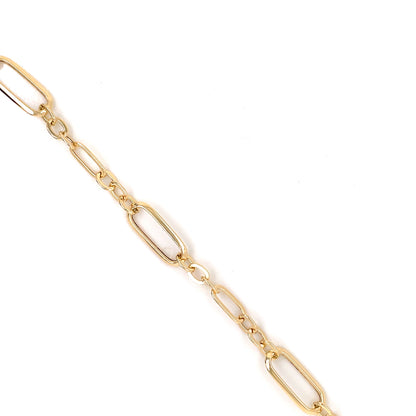 9ct Gold Paperlink Bracelet GB454