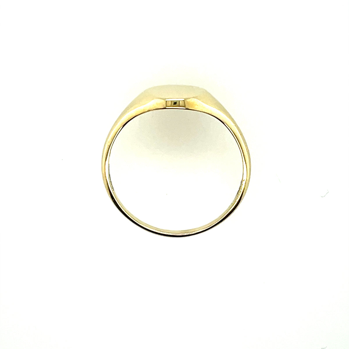 9ct Gold Oval Signet Ring GR536