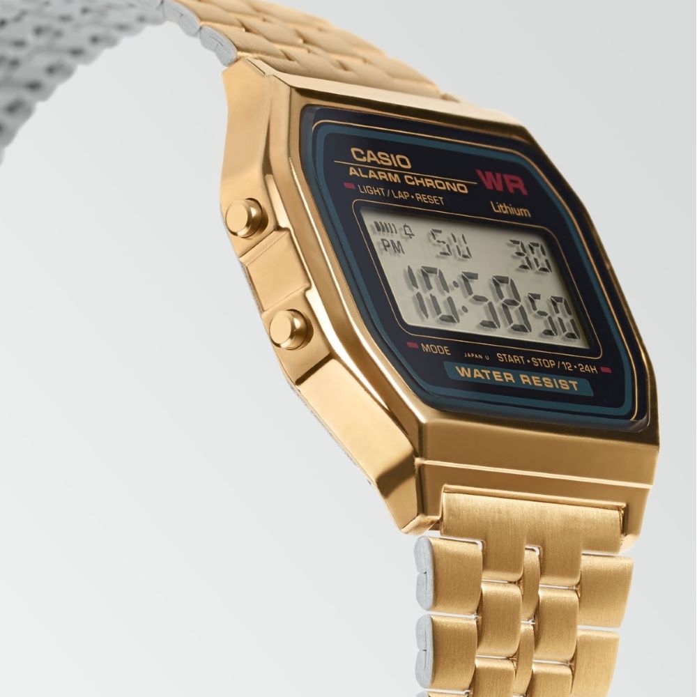 Casio Vintage Gold  Digital Watch A159WGEA-1EF