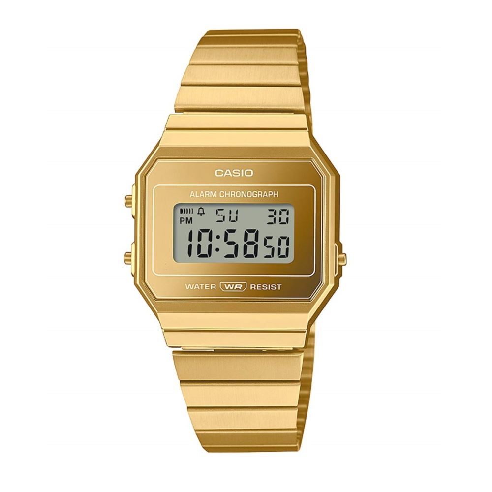 Casio Vintage Gold  Digital Watch A700WEVG-9AEF