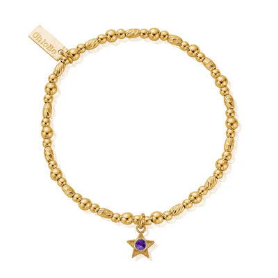 ChloBo February Birthstone Bracelet