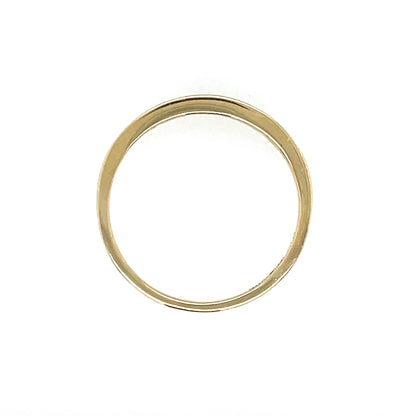 9ct Gold CZ Channel-set Eternity Ring GRA134