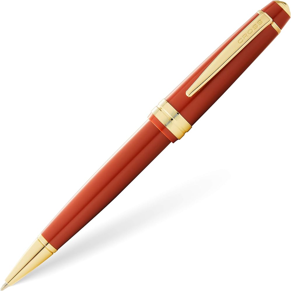 Cross Bailey Light Ballpoint Pen Amber/Gold AT0742-13