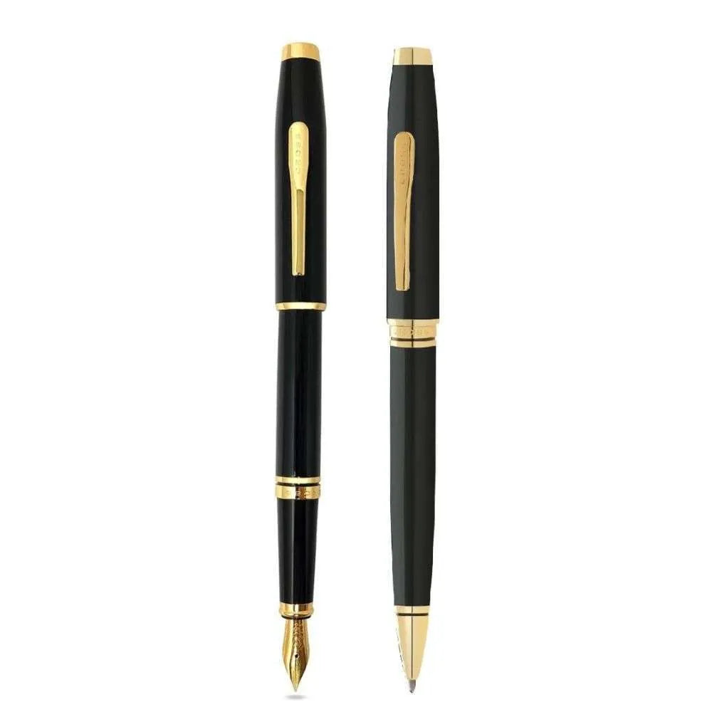 Cross Cross Coventry Black Gold Fountain and Ballpoint Giftset