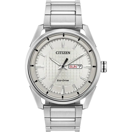 Citizen Men's Drive CTO Eco-Drive Date Bracelet Watch AW0080-57A