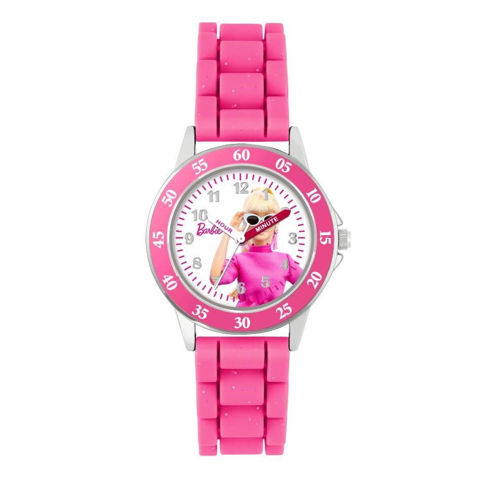 Disney Barbie Pink Time Teacher Watch BAB9003