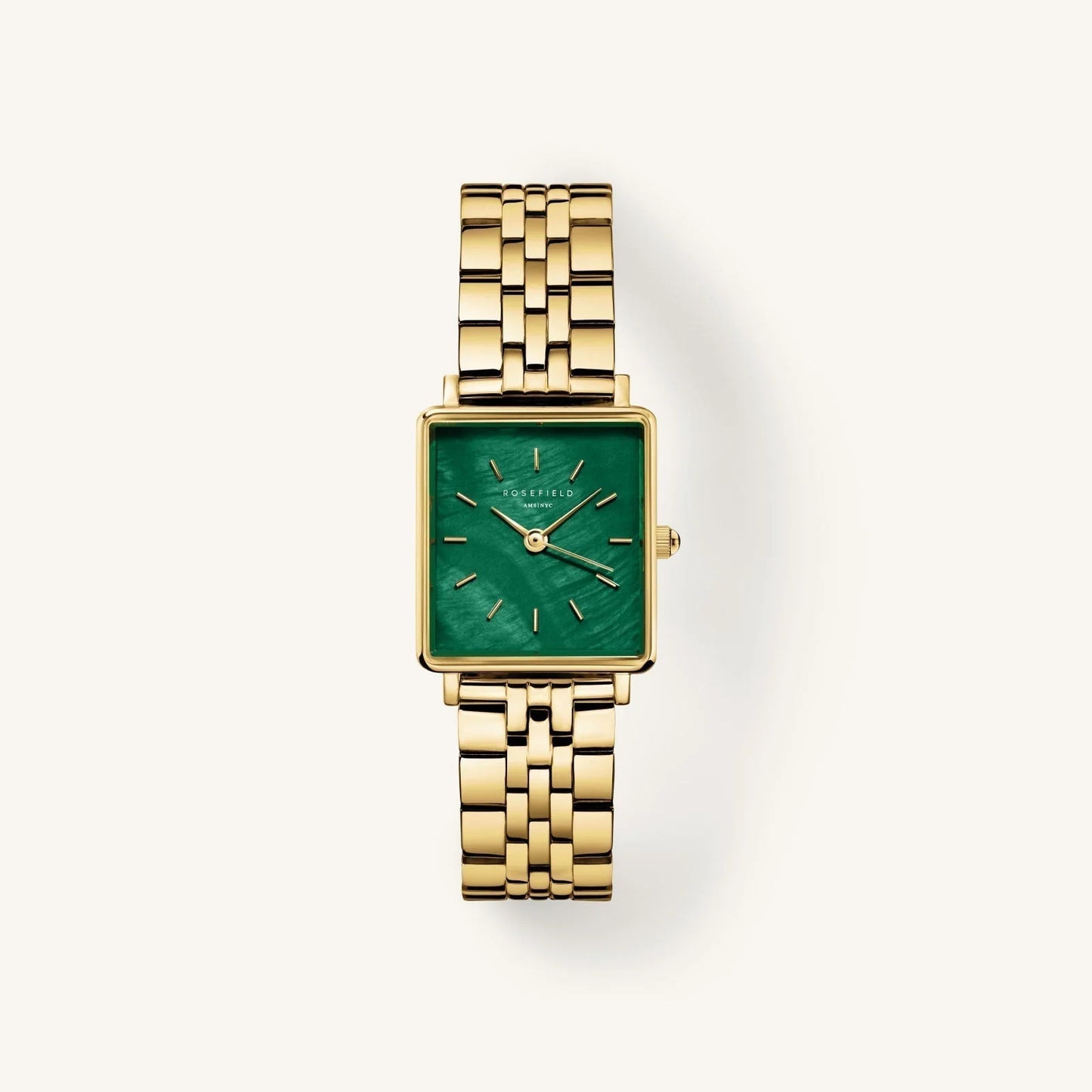 Rosefield Boxy XS Emerald Watch  BEGSG Q050