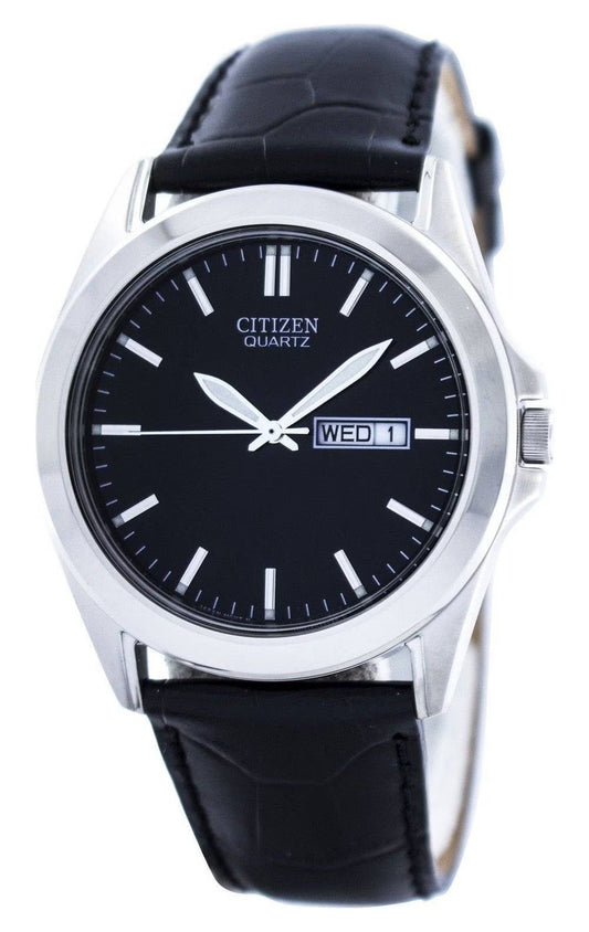 Citizen Men's Classic Day Date Quartz Strap Watch BF0580-06E