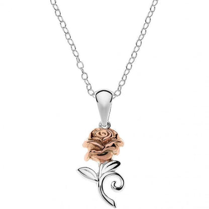 Disney Beauty and the Beast Rose Necklace C902727