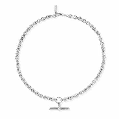 ChloBo T-Bar Anchor Chain T-Bar Necklace