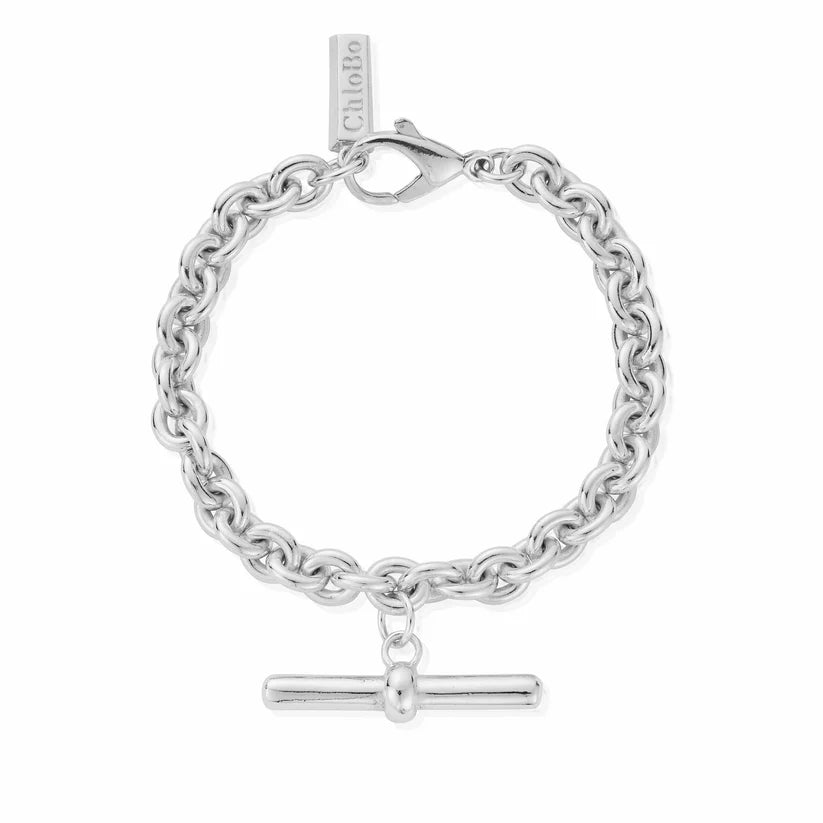 ChloBo T-Bar Anchor Chain T-Bar Bracelet