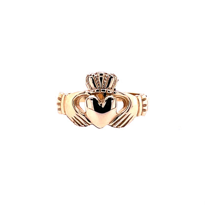 9ct Gold Men's Claddagh Ring GR308