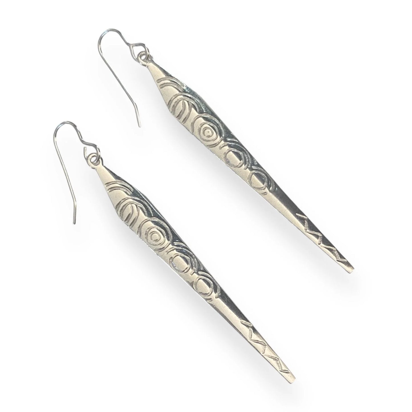 Martina Hamilton Carrowmore Sterling Silver Drop Earrings Large CRC1