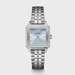 CLUSE Gracieuse Petite Watch Steel, Light Blue, Silver Colour CW11806