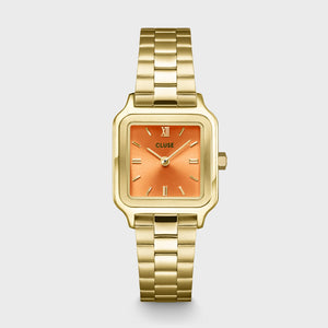 CLUSE Gracieuse Petite Watch Steel, Apricot, Gold Colour CW11807