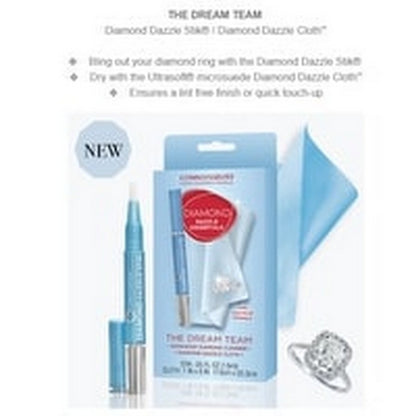 Connoisseurs THE DREAM TEAM Diamond Dazzle Stik & Diamond Dazzle Cloth