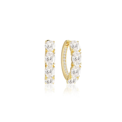 SIF JAKOBS Ellisse Creolo Hoop Earrings SJ-E2315