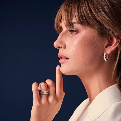 SIF JAKOBS Ellisse Creolo Hoop Earrings SJ-E2315