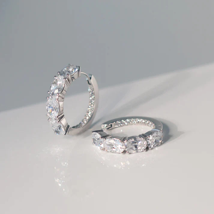 SIF JAKOBS Ellisse Creolo Hoop Earrings SJ-E2315