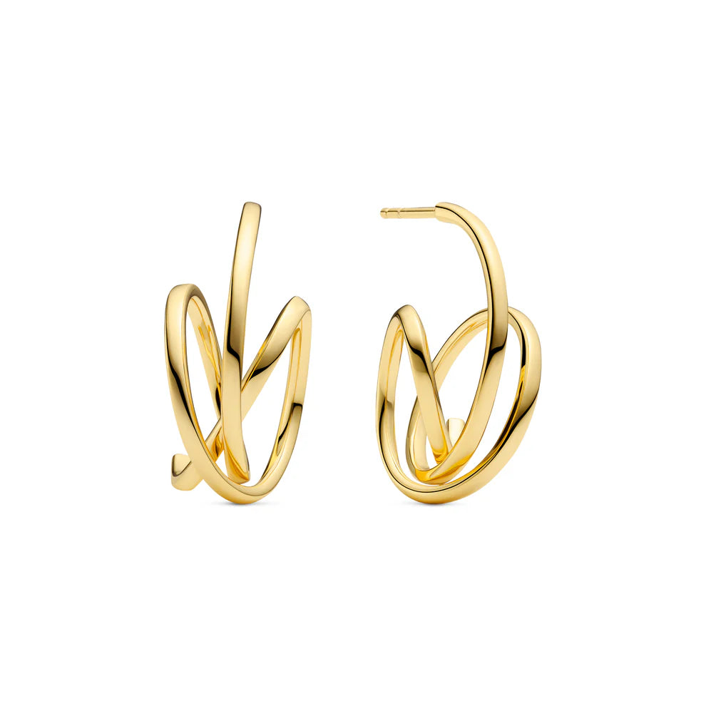 SIF JAKOBS Spirale Pianura Piccolo Hoop Earrings SJ-E2590