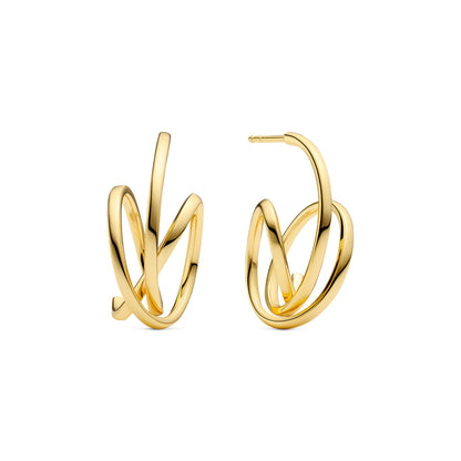 SIF JAKOBS Spirale Pianura Piccolo Hoop Earrings SJ-E2590