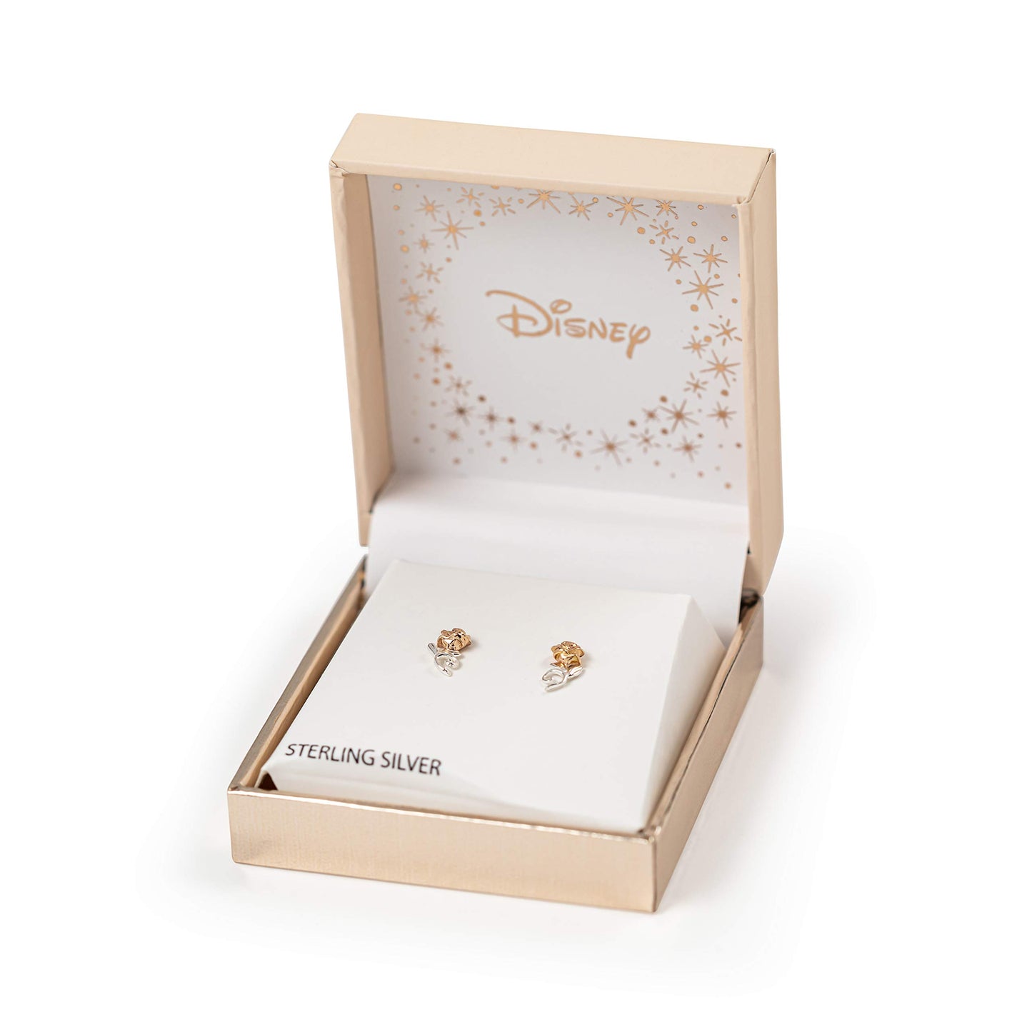 Disney Beauty and the Beast Rose Stud Earrings E905453