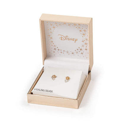 Disney Beauty and the Beast Rose Stud Earrings E905453