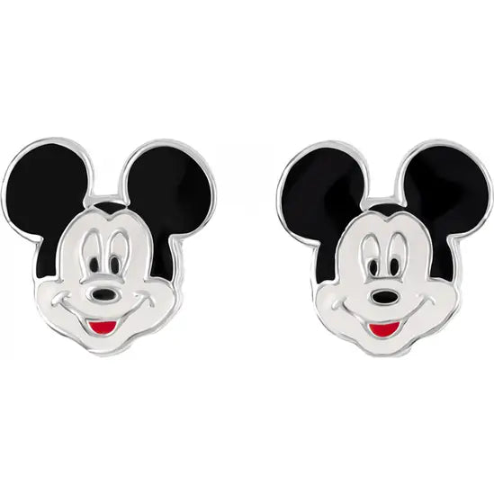 Disney Silver Mickey Mouse Stud Earrings E908014
