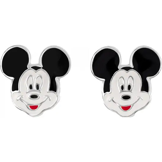 Disney Silver Mickey Mouse Stud Earrings E908014