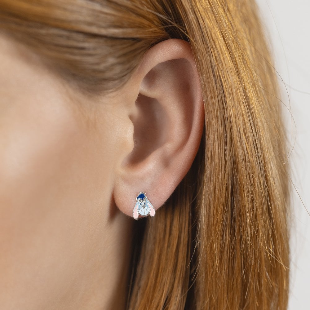 Disney Silver Eyeore Stud Earrings E908098