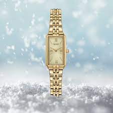 Citizen Women's Silhouette Gold-plated Watch EG2693-51P