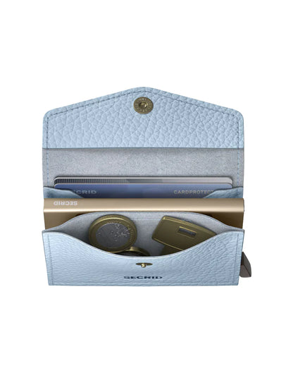 Secrid Envelope Wallet - Pebble Ice Blue