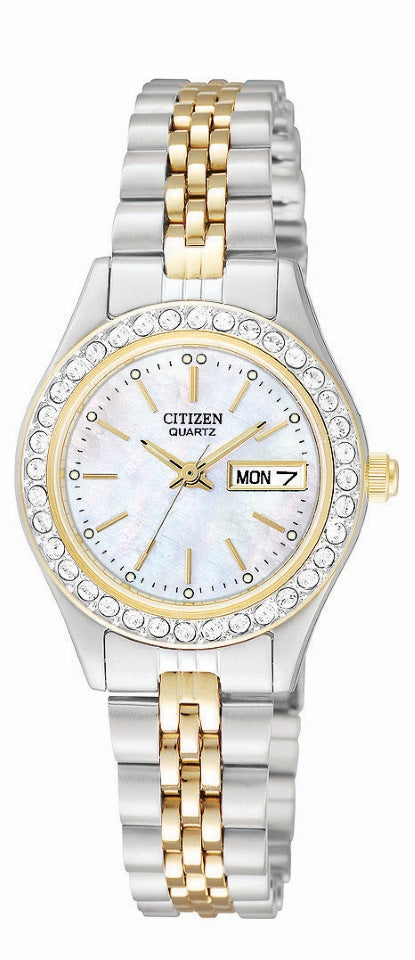 Citizen Women's Quartz Crystal Bracelet Watch